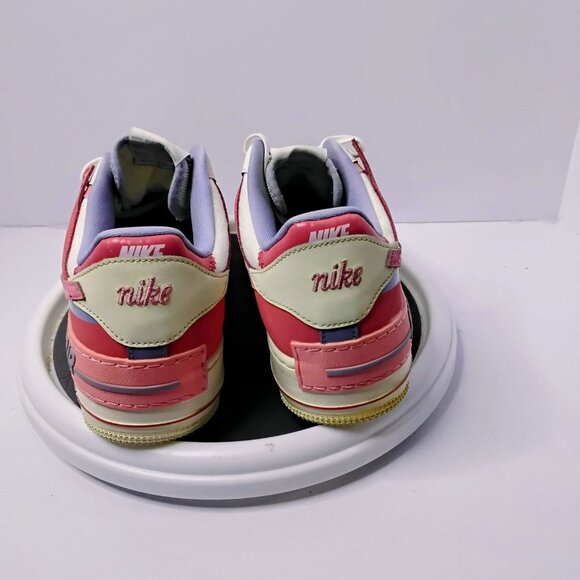 Nike Air Force 1 Low DV7449 101 Multi-Color Sneakers Mens Size 11 White/Pink/Pur - Picture 6 of 7